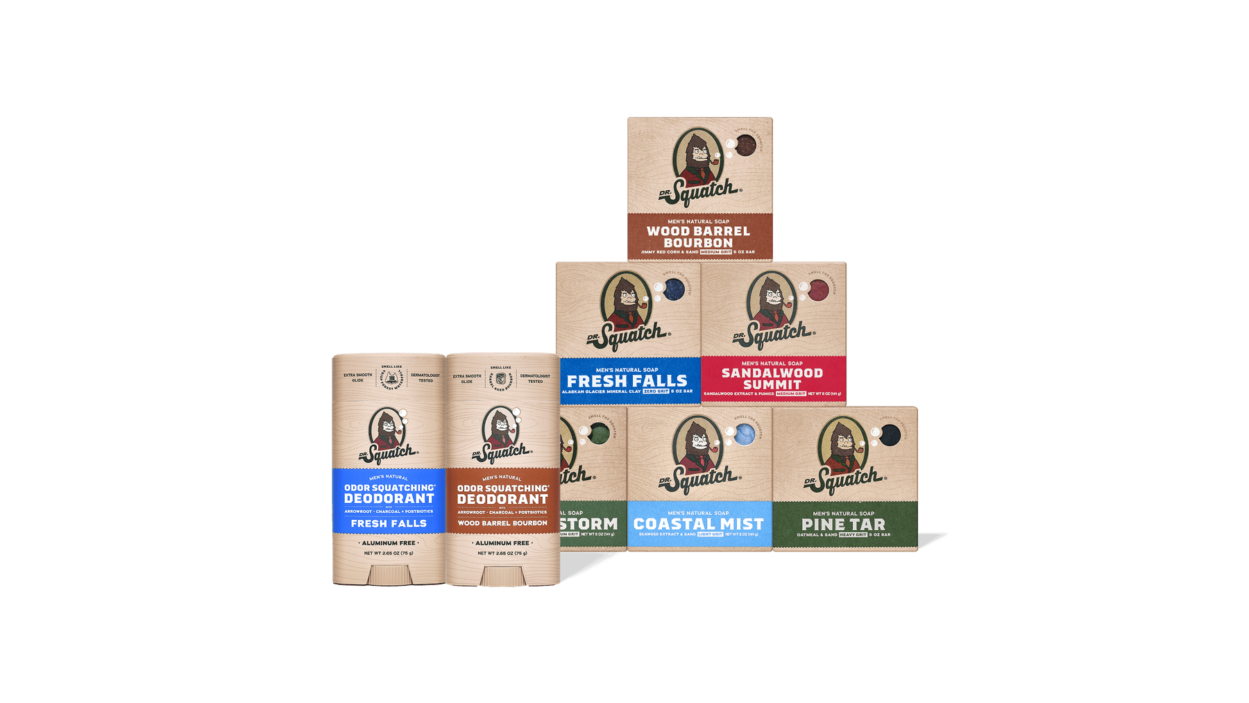 Deodorant & Soap Set - Bright Collector Rotation