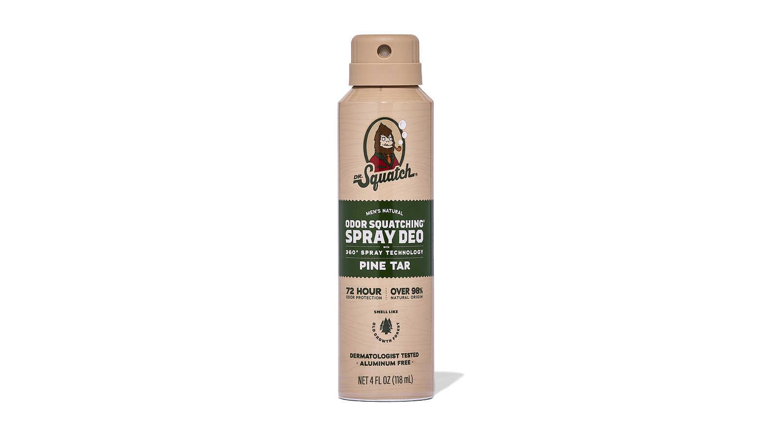 Pine Tar Spray Deodorant - Easy Clean Guard