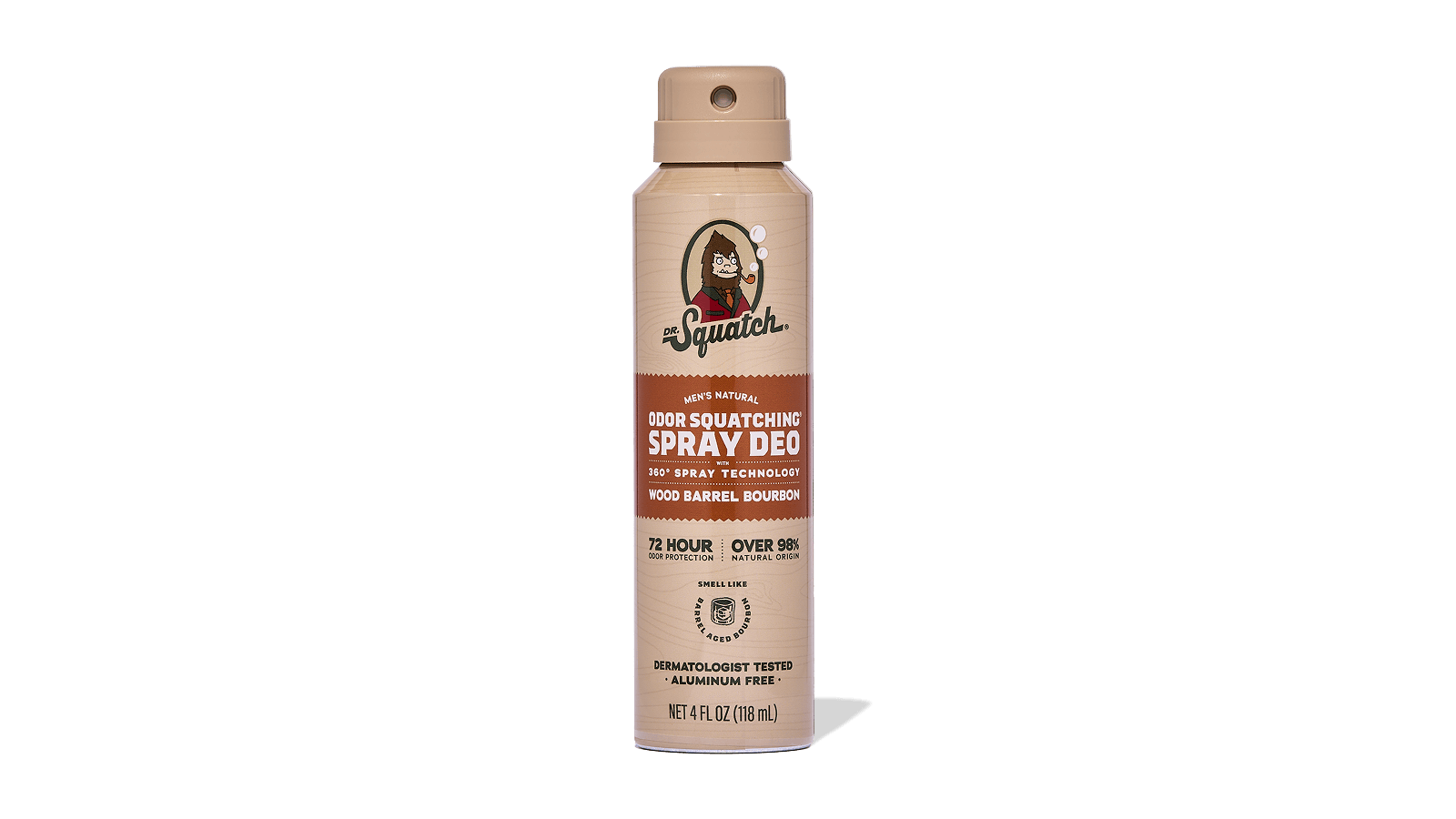 Wood Barrel Bourbon Spray Deodorant - Classic Blend