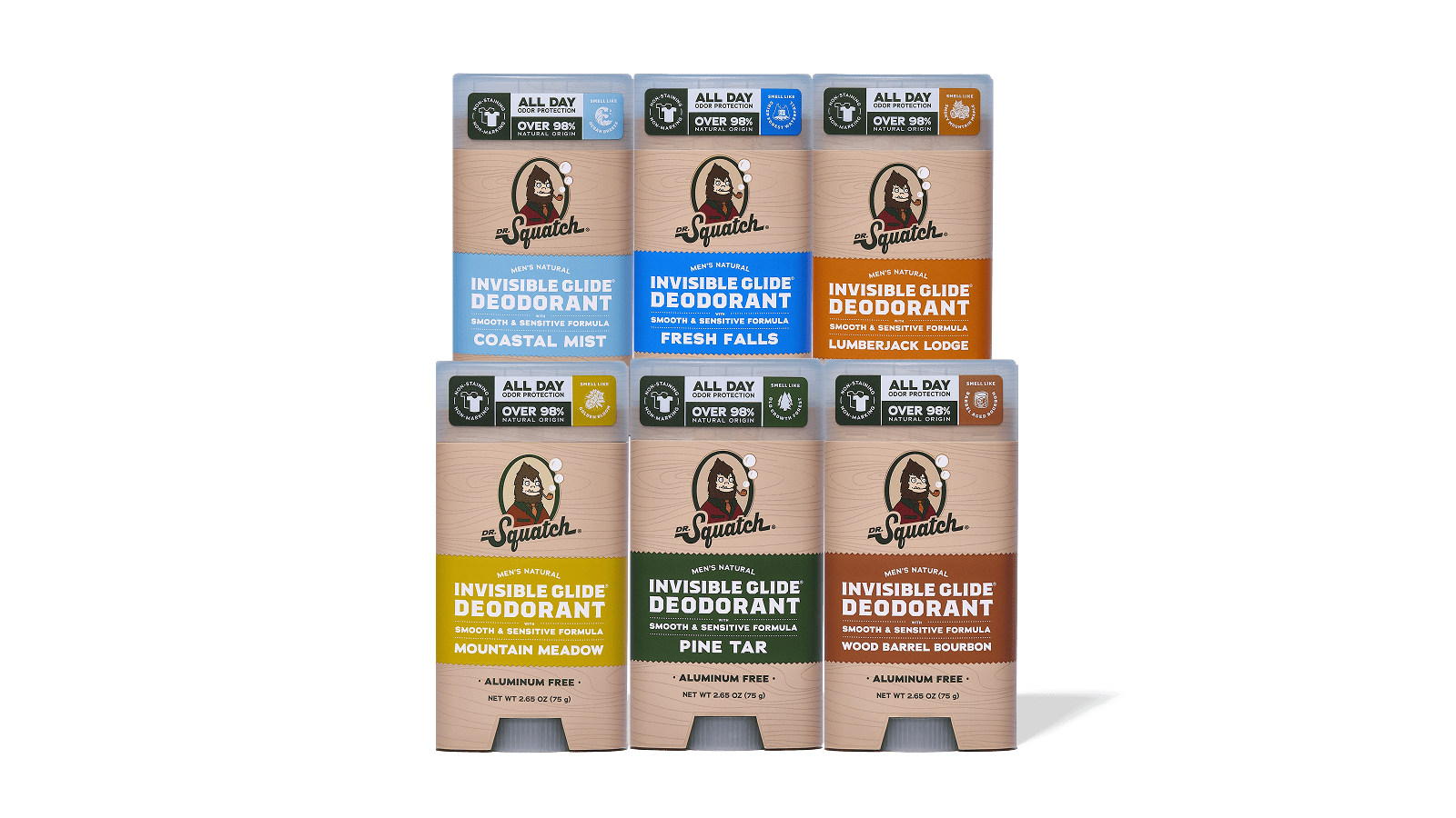 Invisible Glide 6-Pack - Easy Travel Lineup