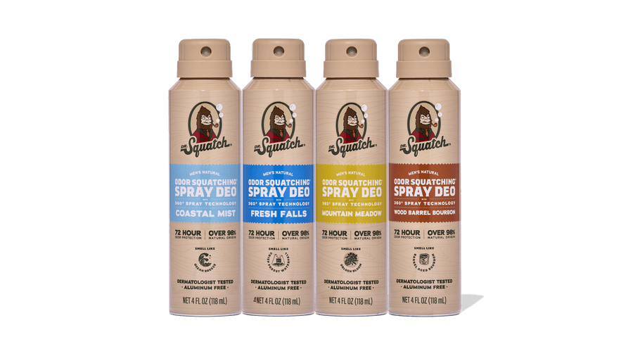 Spray Deodorant 4-Pack - Gift Ready