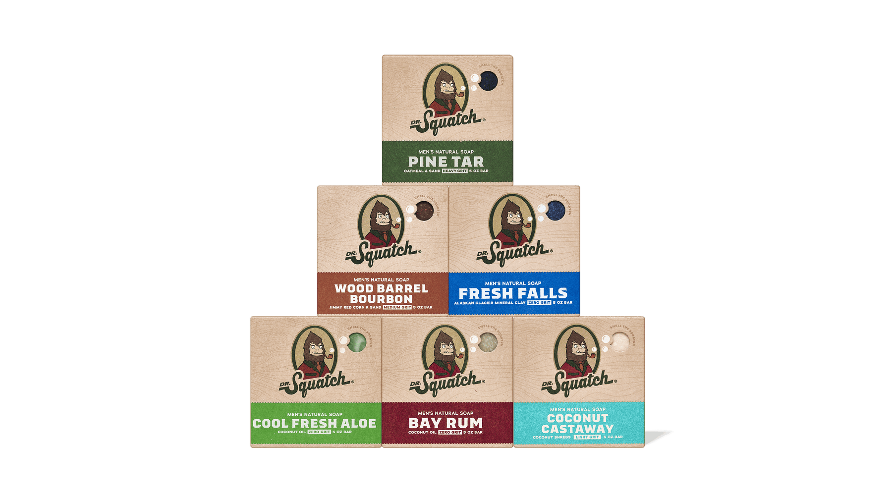 Bar Soap 6-Pack - Simple Travel Rotation