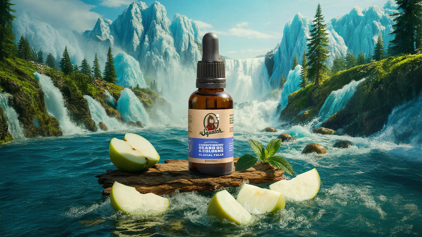 Conditioning Beard Oil & Cologne Glacial Falls - Fresh Outdoor Style