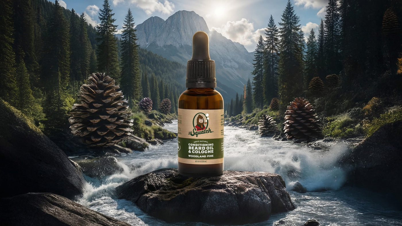 Conditioning Beard Oil & Cologne Woodland Pine - Fresh Trail Style