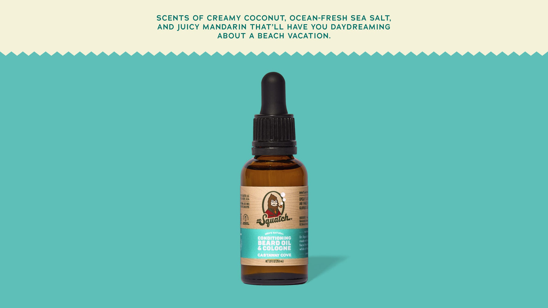 Castaway Cove Beard Oil & Cologne - Simple Daily Style