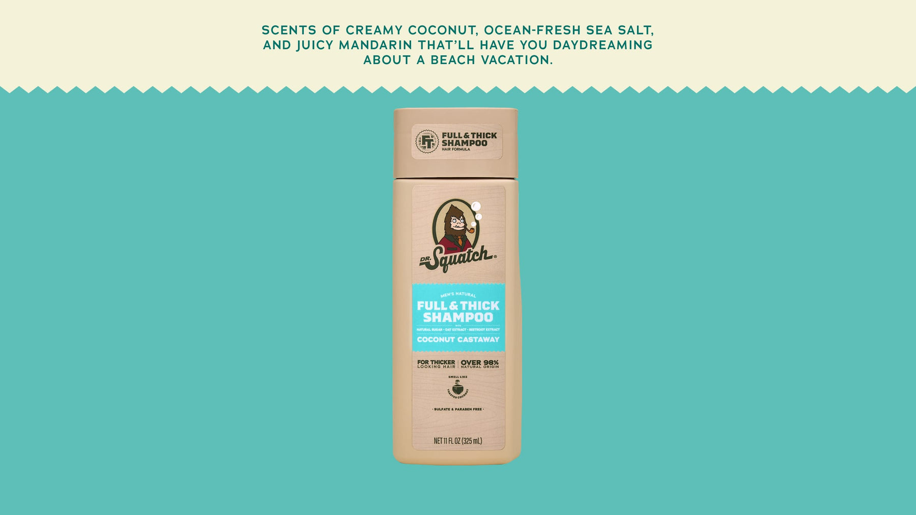 Coconut Castaway Full & Thick Shampoo - Classic Daily Finish