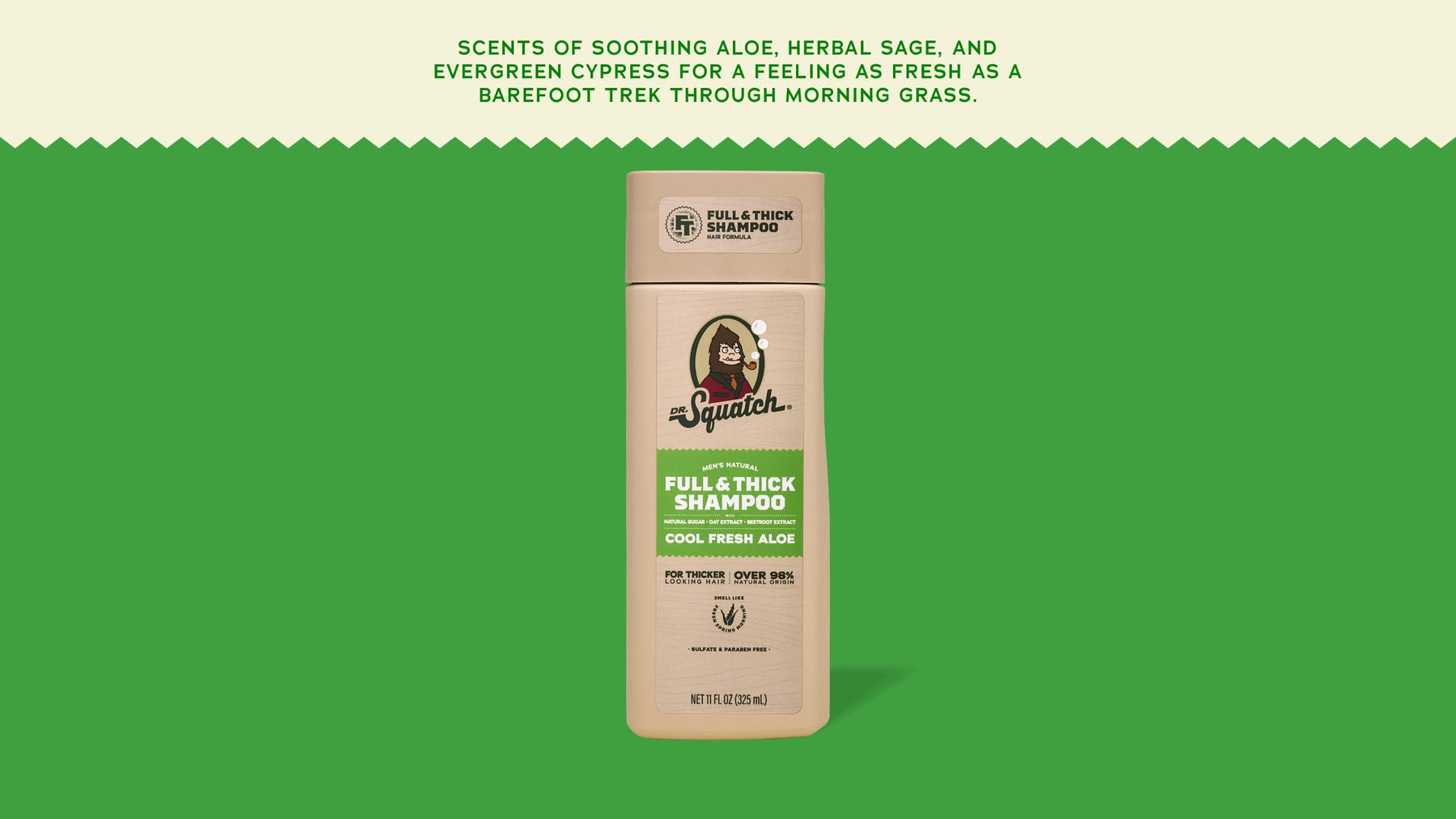 Cool Fresh Aloe Full & Thick Shampoo - Simple Morning Wash