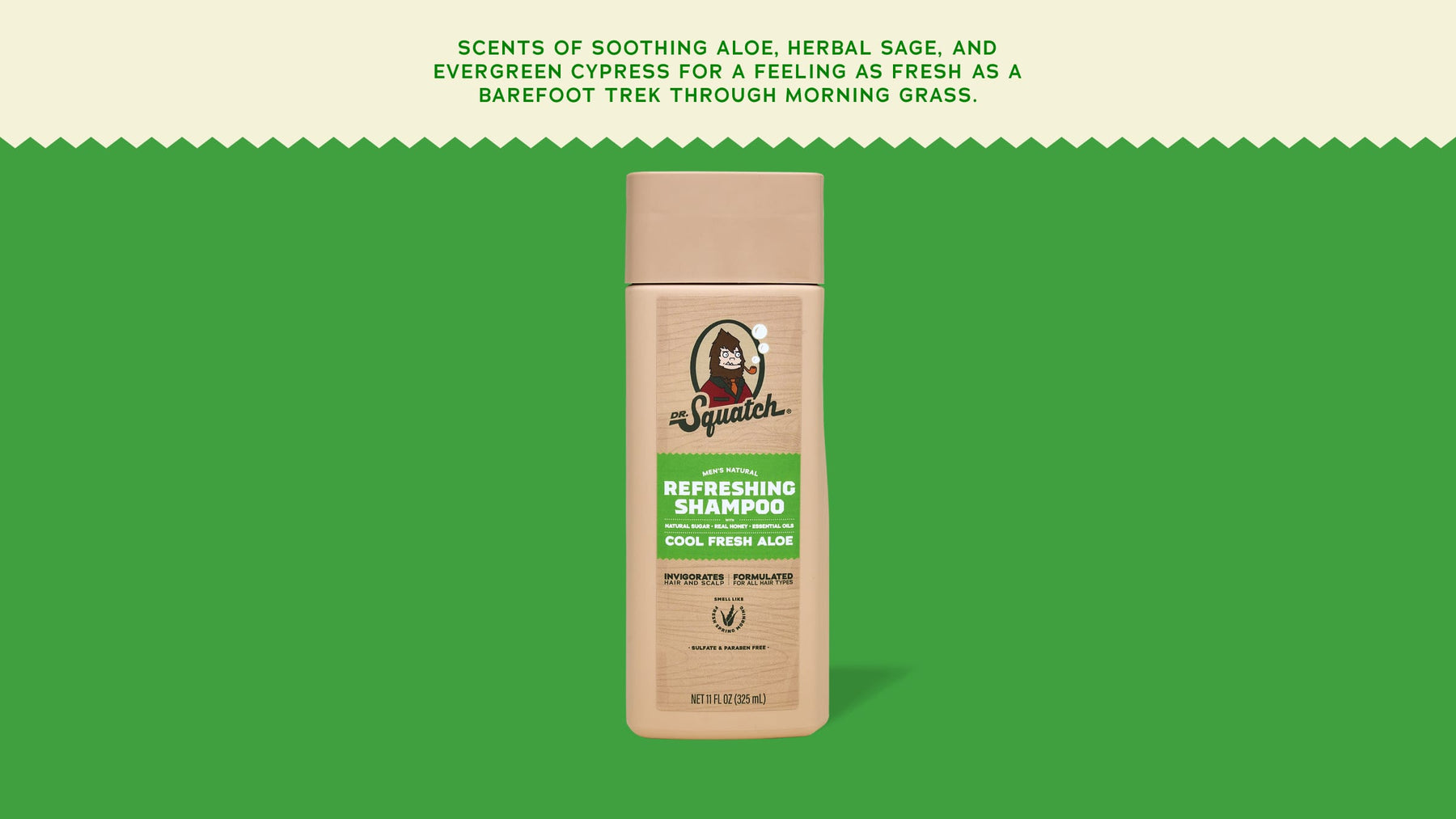 Cool Fresh Aloe Shampoo - Bright Shower Wash