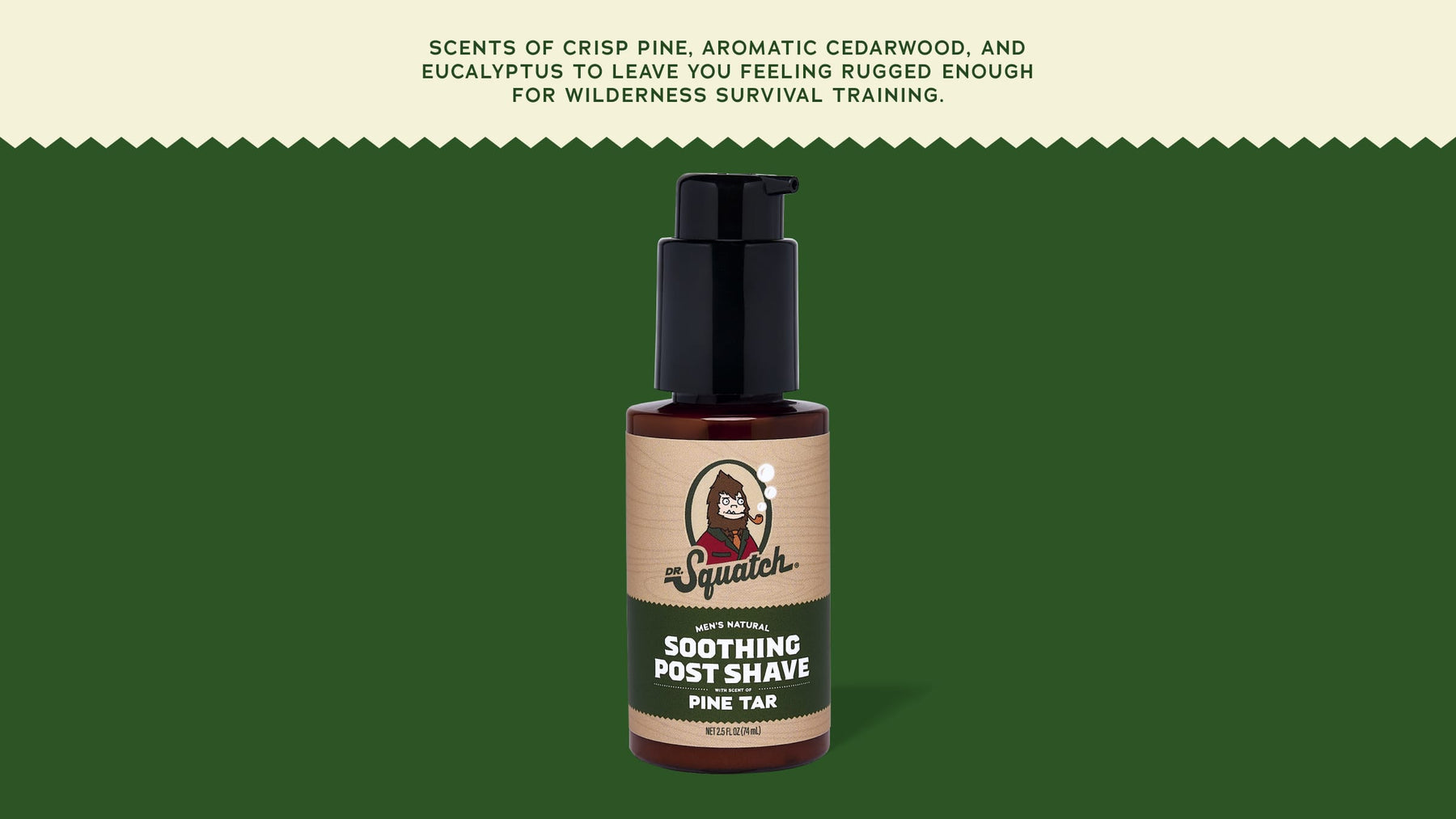 Soothing Post Shave Pine Tar - Outdoor Blend