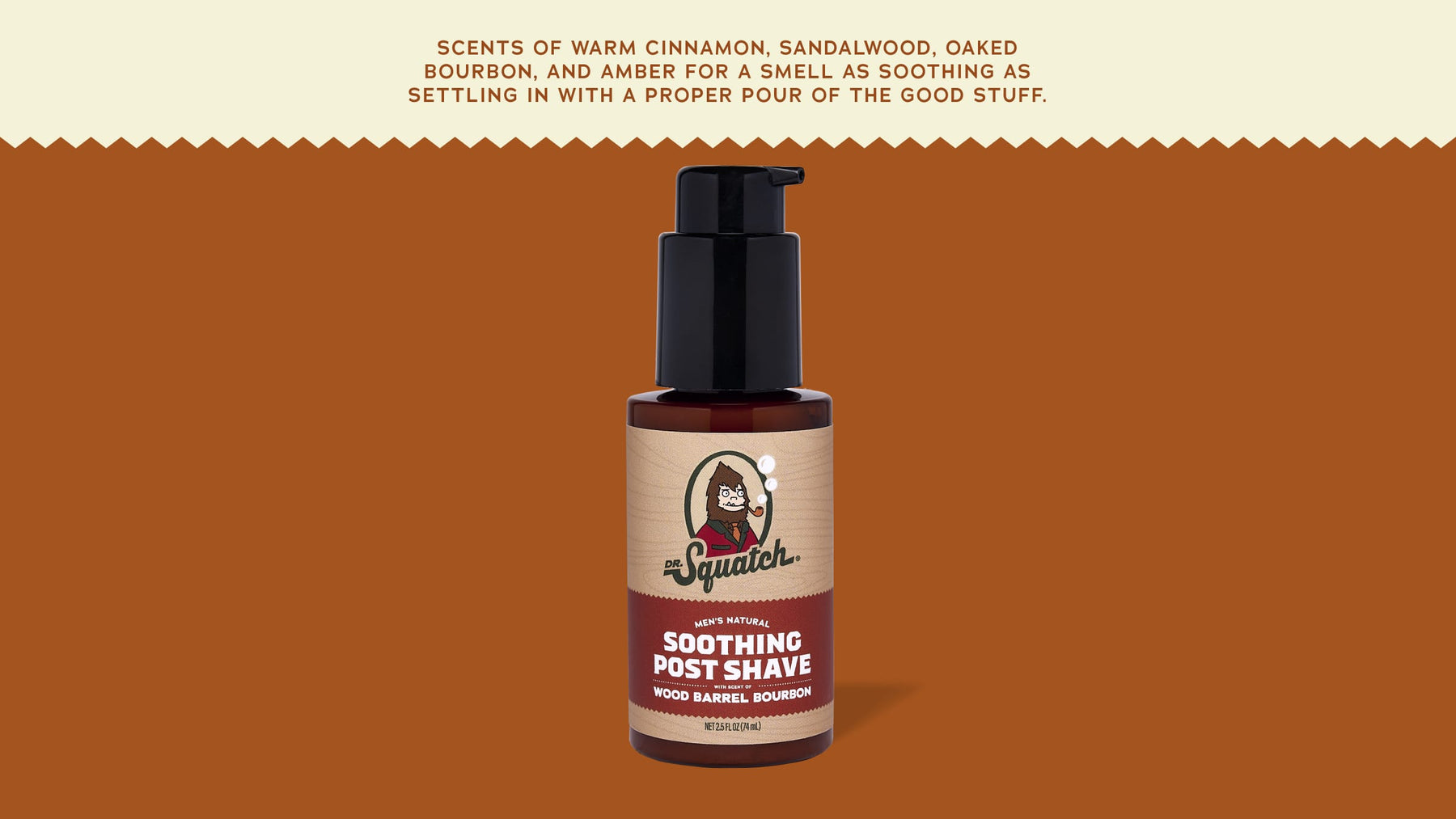 Soothing Post Shave Wood Barrel Bourbon - Barrel Choice