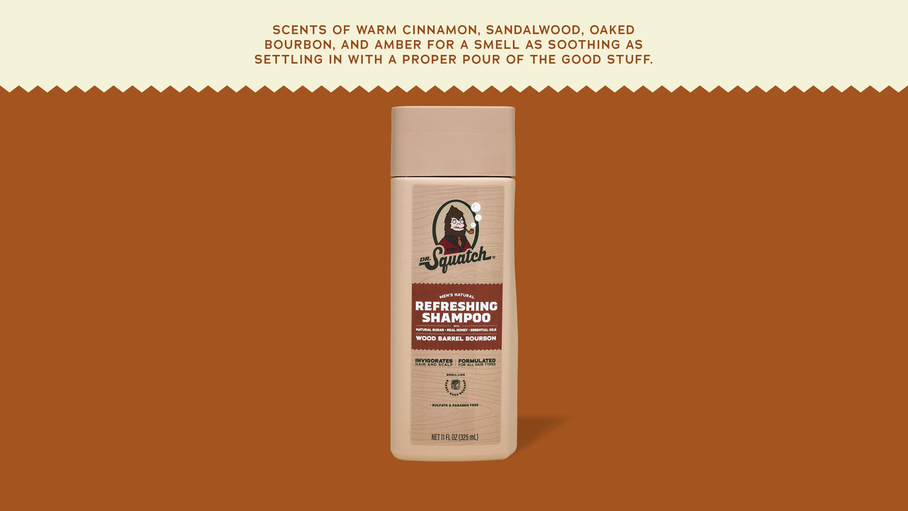 Wood Barrel Bourbon Shampoo - Oak Ready