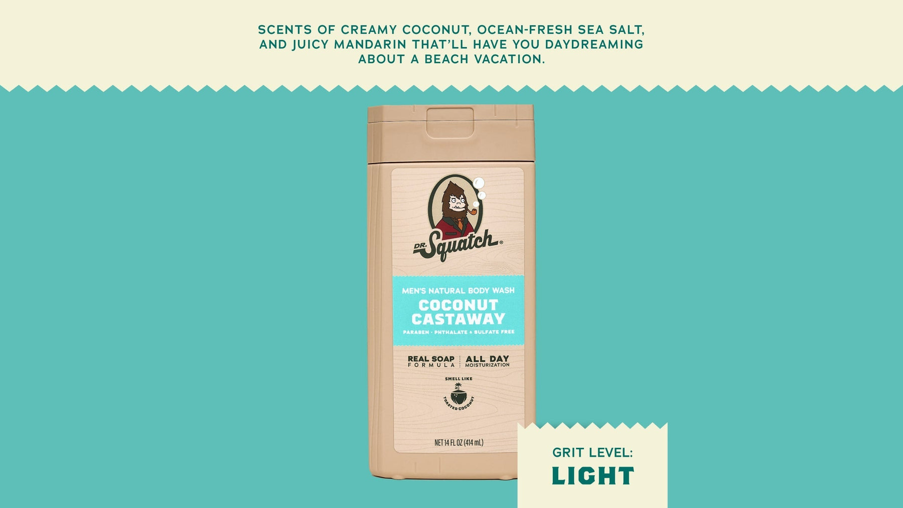 14 oz Coconut Castaway Body Wash - Forest Outdoor Routine