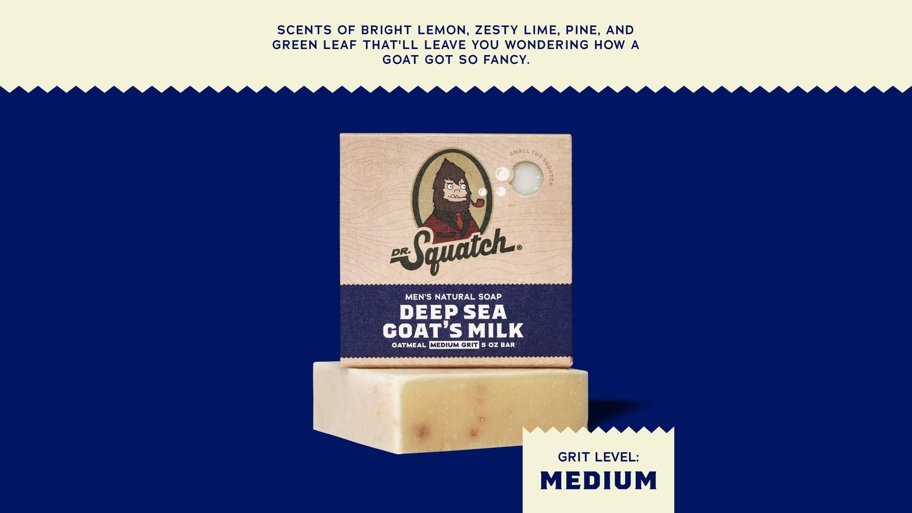 Deep Sea Goats Milk - Rugged Shower Bar
