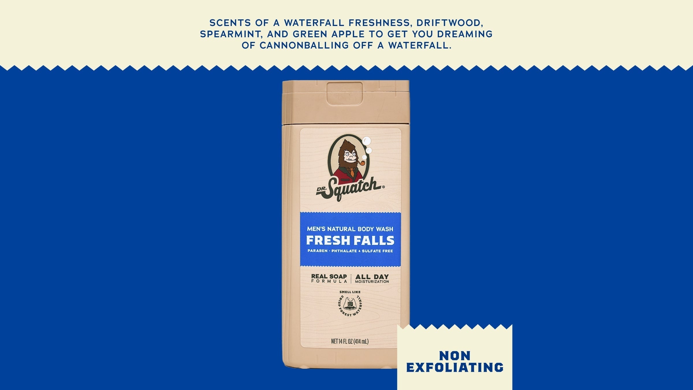 14 oz Fresh Falls Body Wash - Classic Outdoor Bar