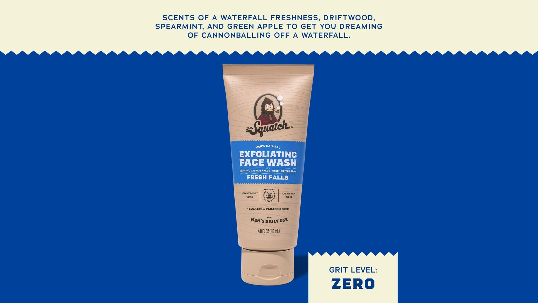 Fresh Falls Exfoliating Face Wash - Outdoor Daily Wash
