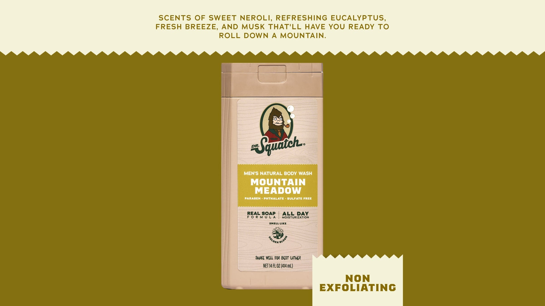 14 oz Mountain Meadow Body Wash - Forest Daily Routine