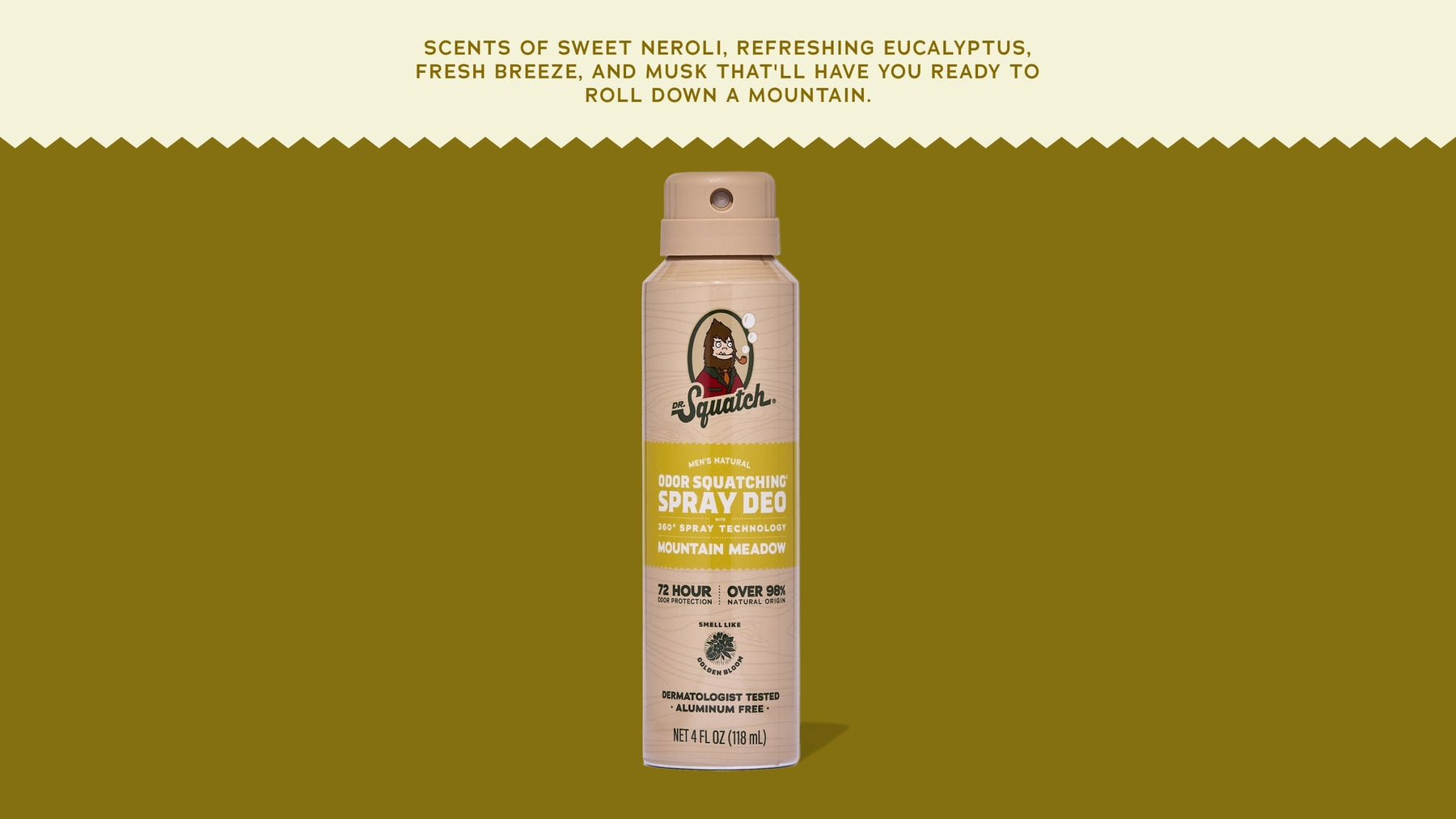 Mountain Meadow Spray Deodorant - Simple Routine