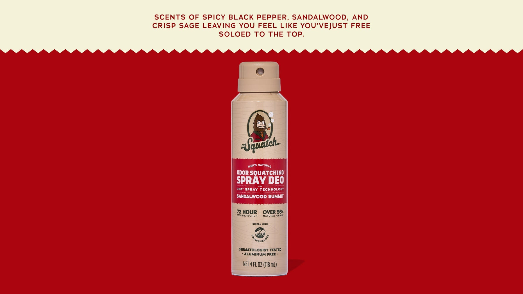 Sandalwood Summit Spray Deodorant - Modern Fresh Glide