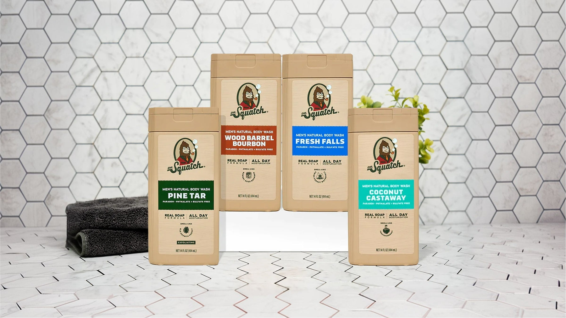 Body Wash 4-Pack - Simple Hero Pick