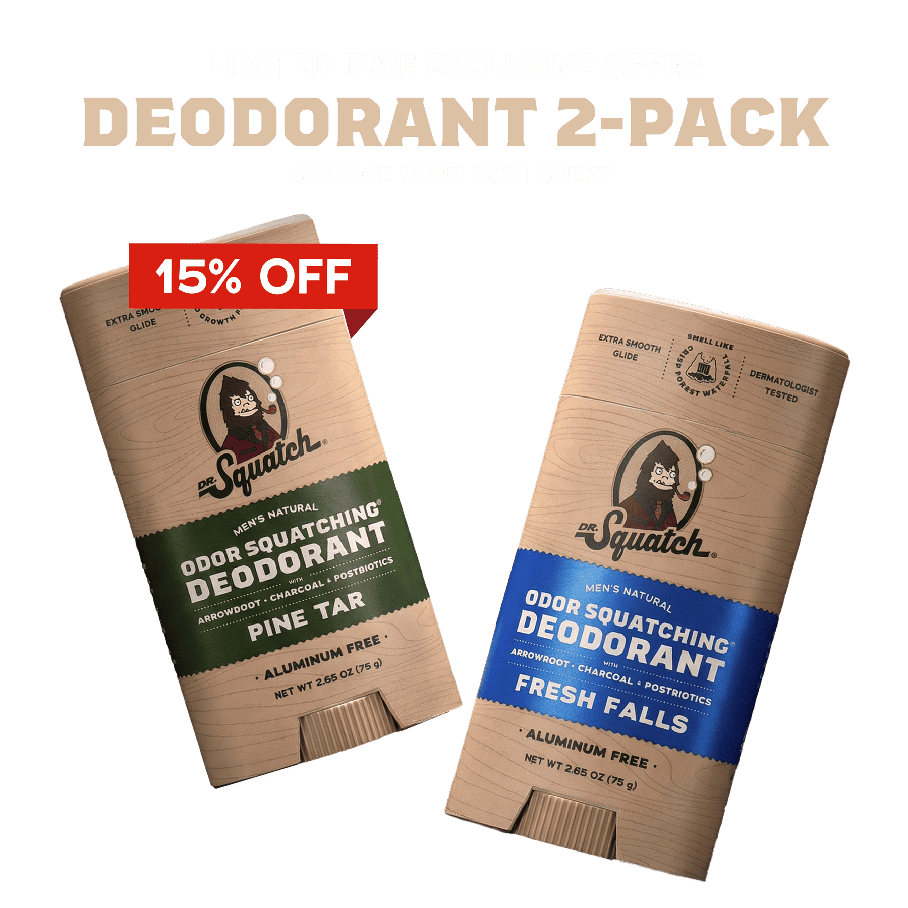 Exclusive: Deodorant 2-Pack Offer - Modern Outdoor Pack