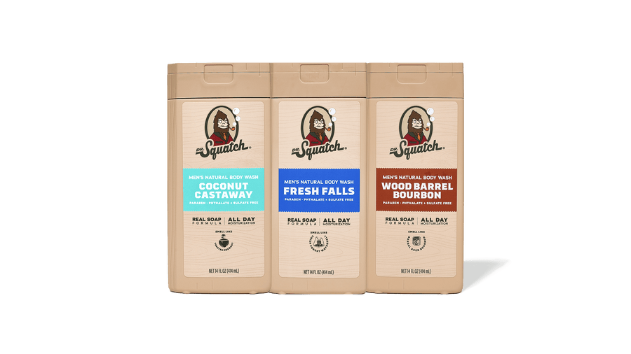 Body Wash 3-Pack - Travel Collector Choice