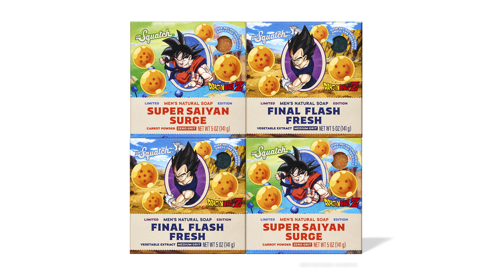 Dragon Ball Z 4-Pack - Gift Collector Rotation