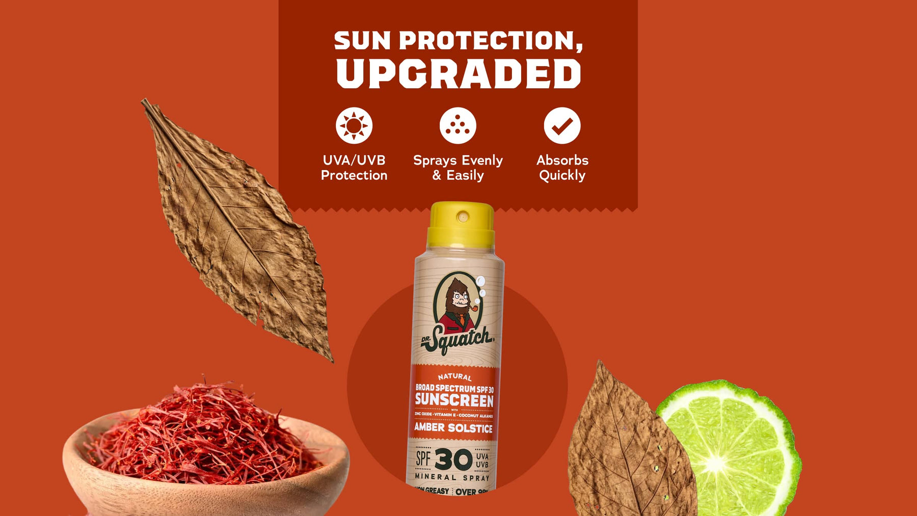 Amber Solstice Spray Sunscreen - Daily Guard