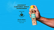 Dr. Squatch Spray Sunscreen | SPF 30 UVA/UVB Protection | Non-Greasy Mineral Sunscreen for Men - Outdoor Shield