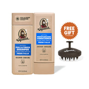 Dr. Squatch Hair Care Kit + Free Scalp Scrubber | Full & Thick Shampoo | Moisturizing Conditioner | Natural Products for Men - Easy Carry