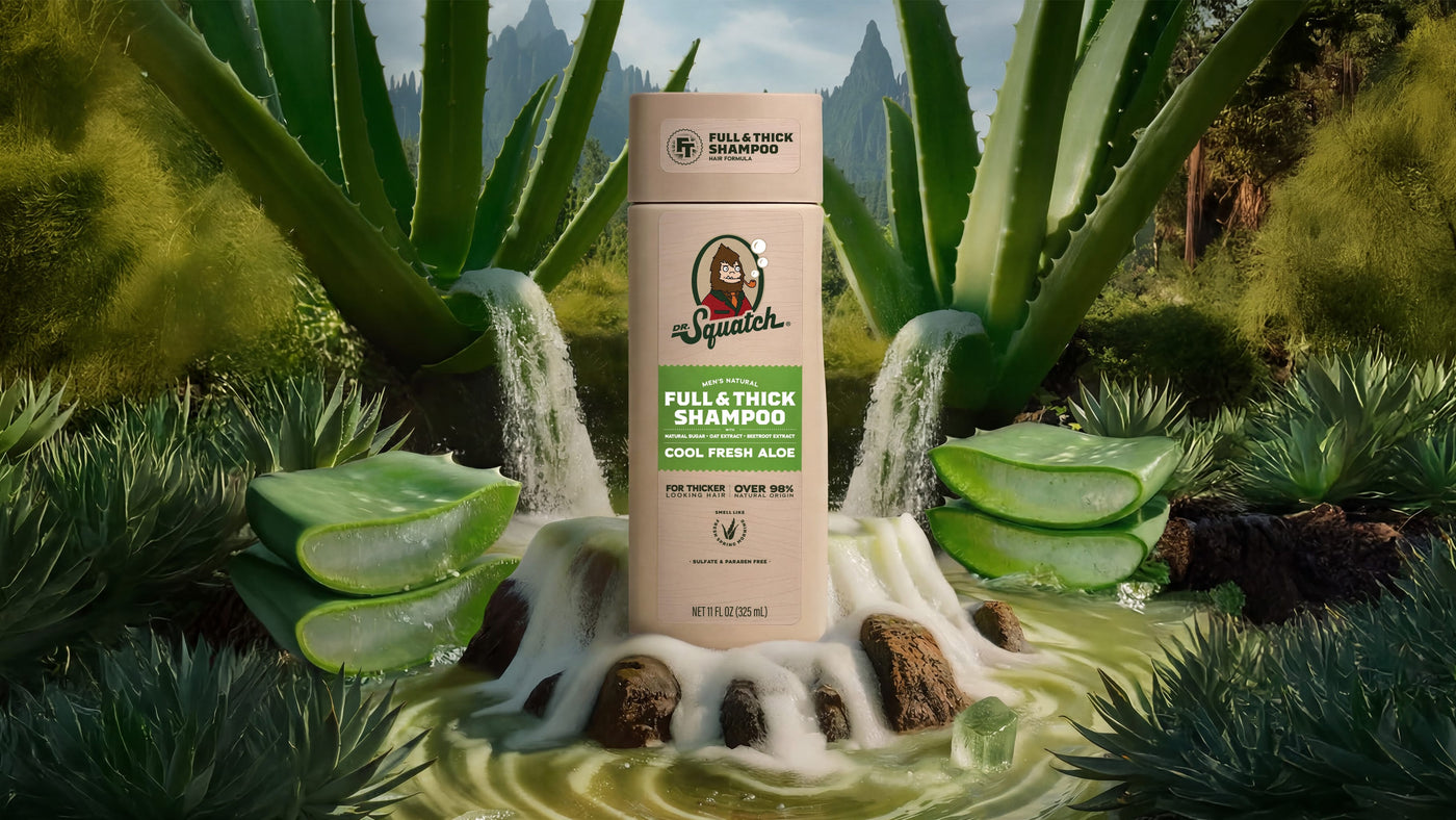 Cool Fresh Aloe Full & Thick Shampoo - Simple Morning Wash
