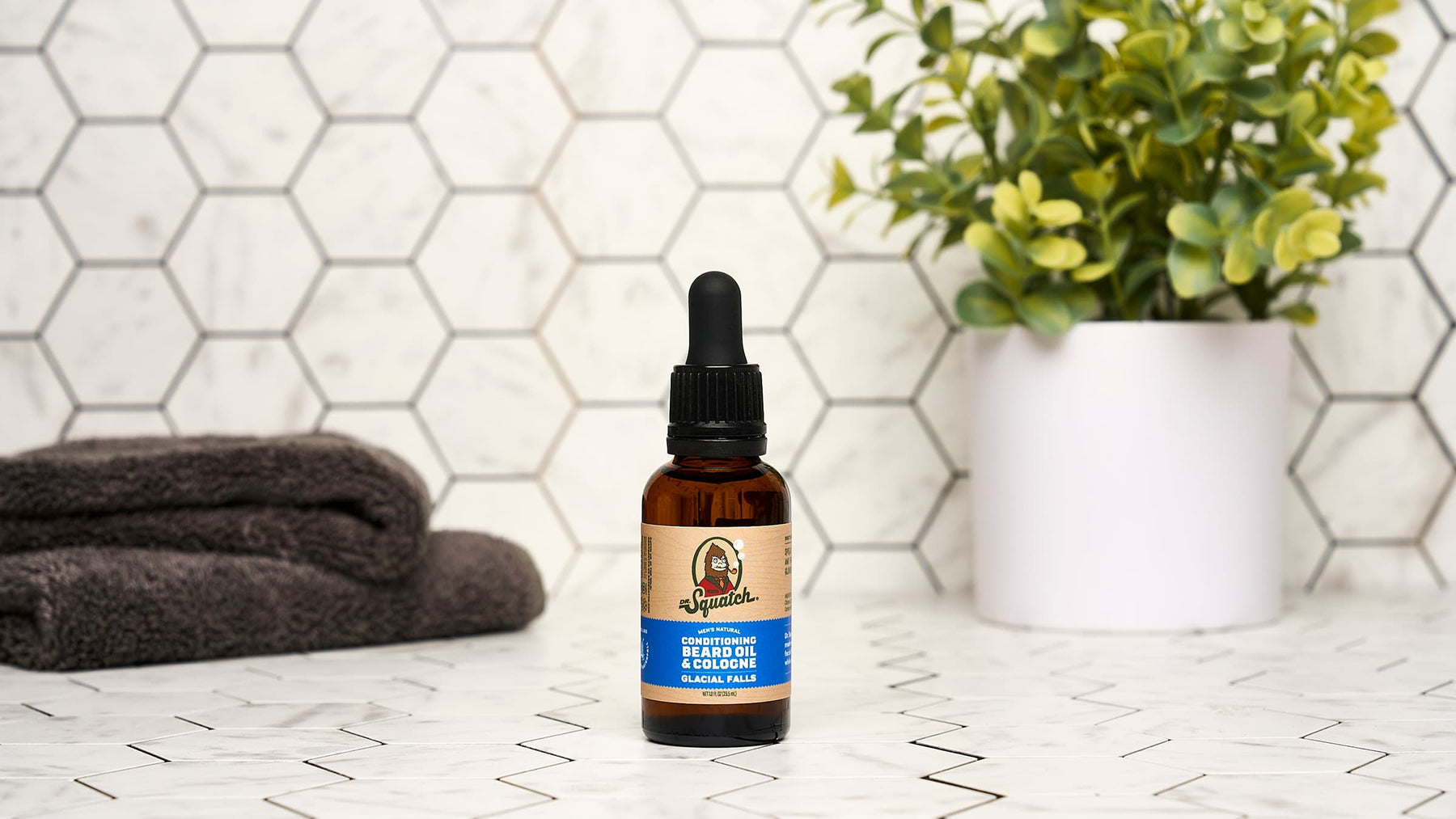 Conditioning Beard Oil & Cologne Glacial Falls - Fresh Outdoor Style