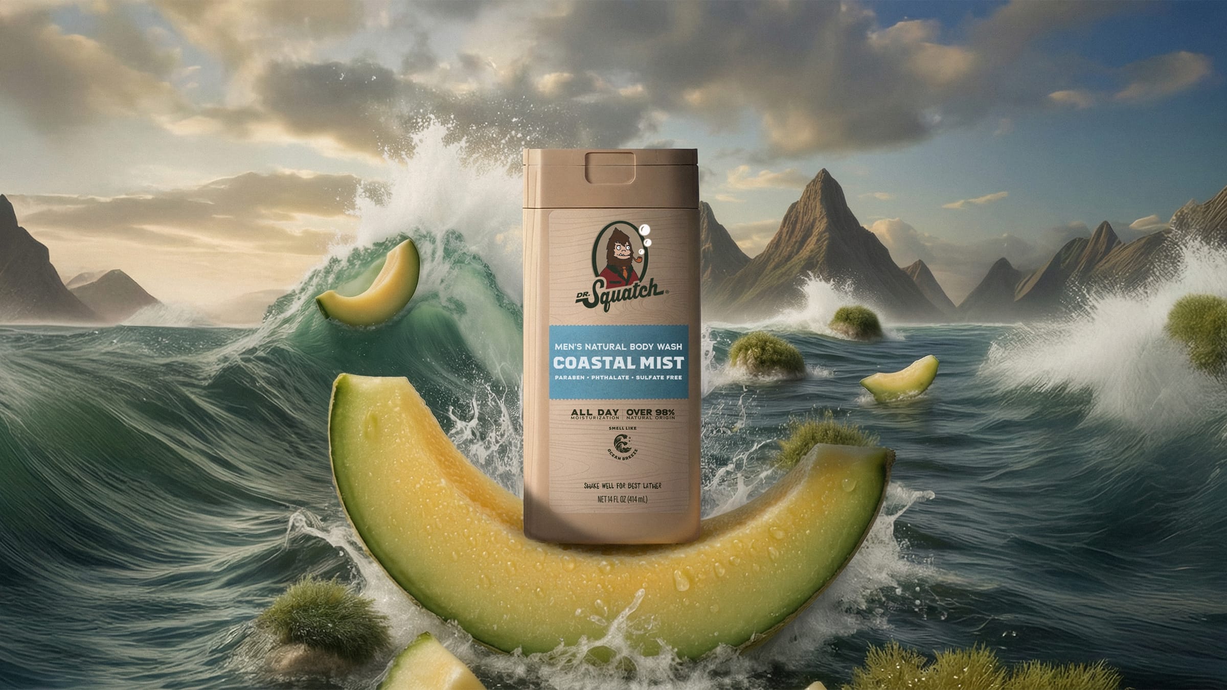 14 oz Coastal Mist Body Wash - Forest Shower Routine