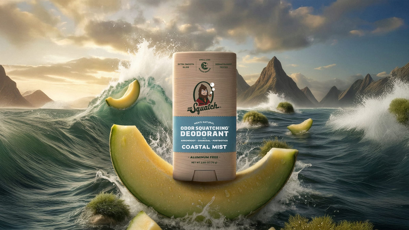 Coastal Mist Deodorant - All Day Travel Routine