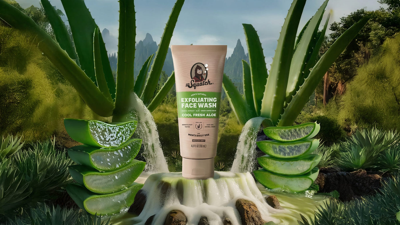 Cool Fresh Aloe Exfoliating Face Wash - Classic Fresh Finish