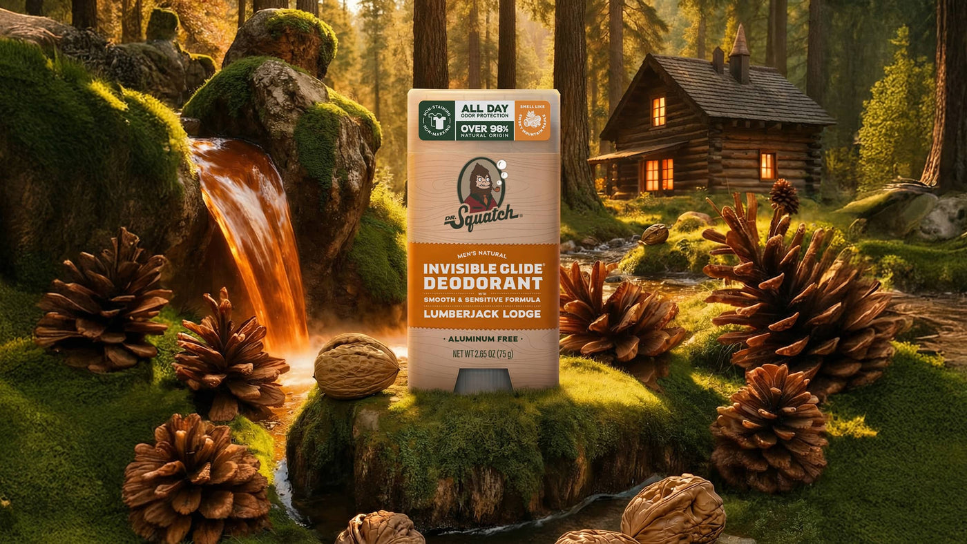Lumberjack Lodge Invisible Glide Deodorant - Active Travel Carry
