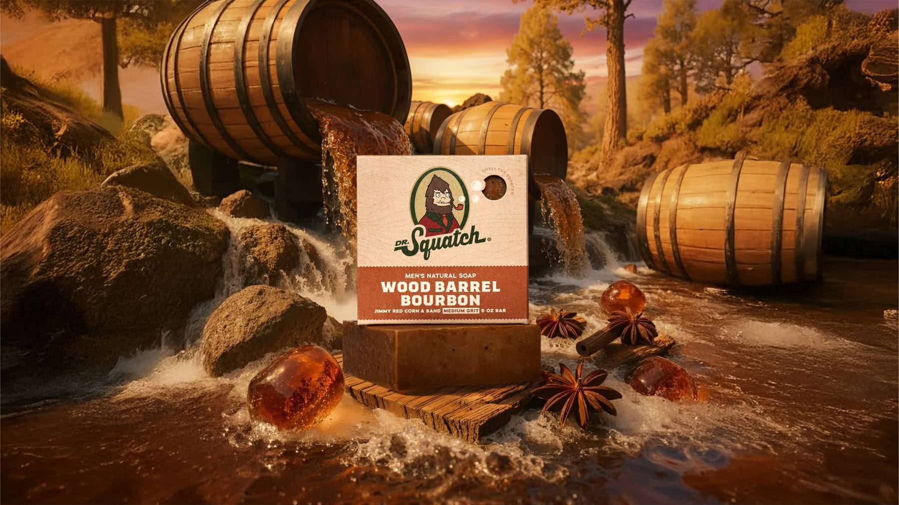 Wood Barrel Bourbon - Rugged Routine