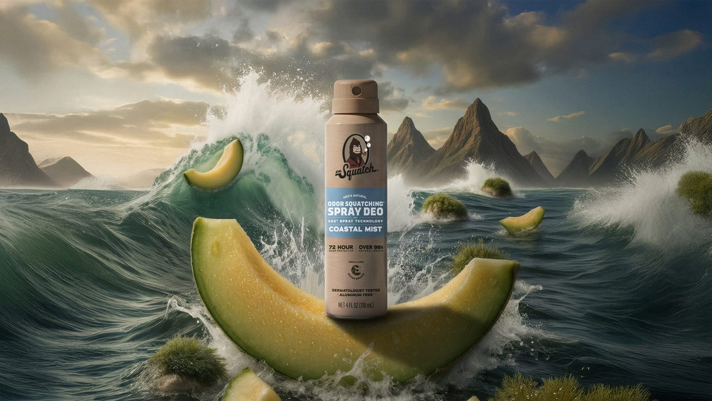 Coastal Mist Spray Deodorant - Essential Travel Shield