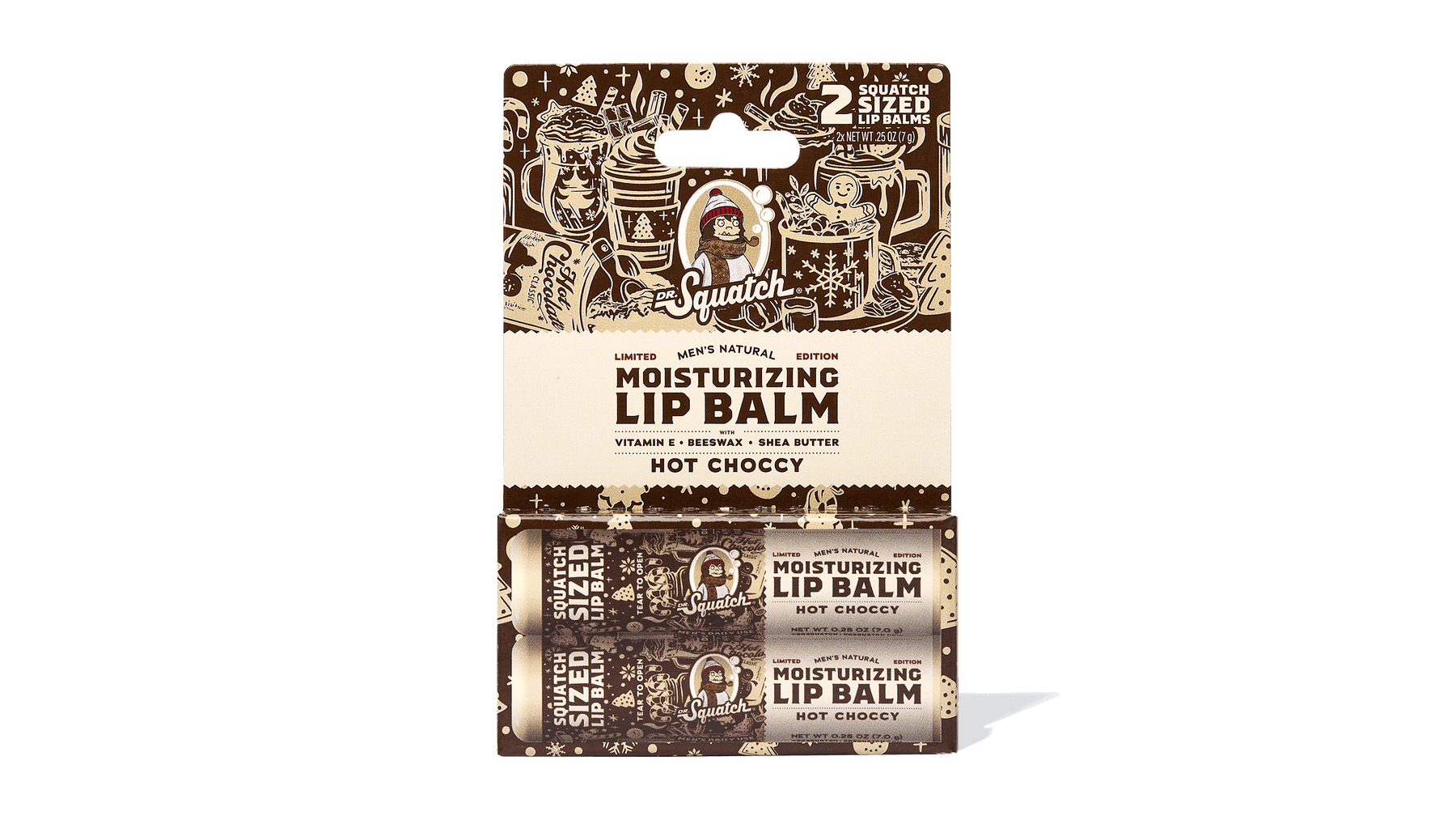 Hot Choccy Lip Balm 2-Pack - Lite Pocket