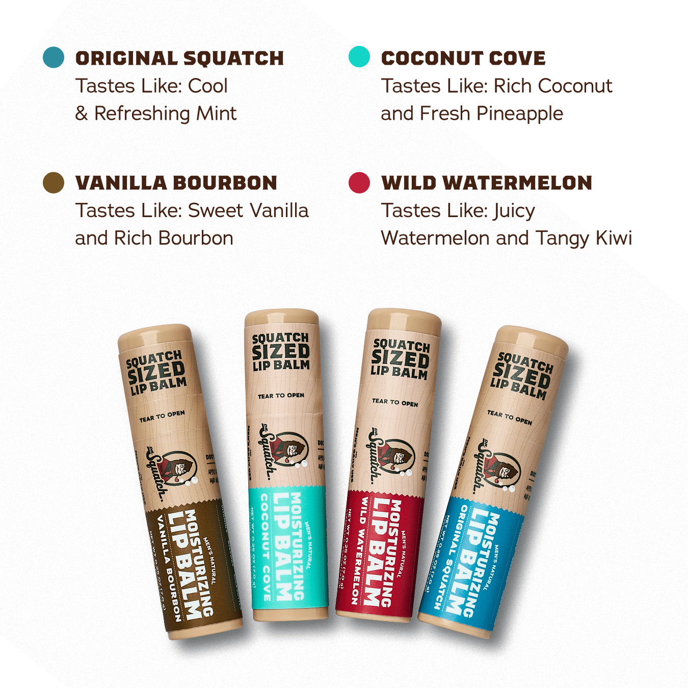 Lip Balm 4-Pack - Pocket Care