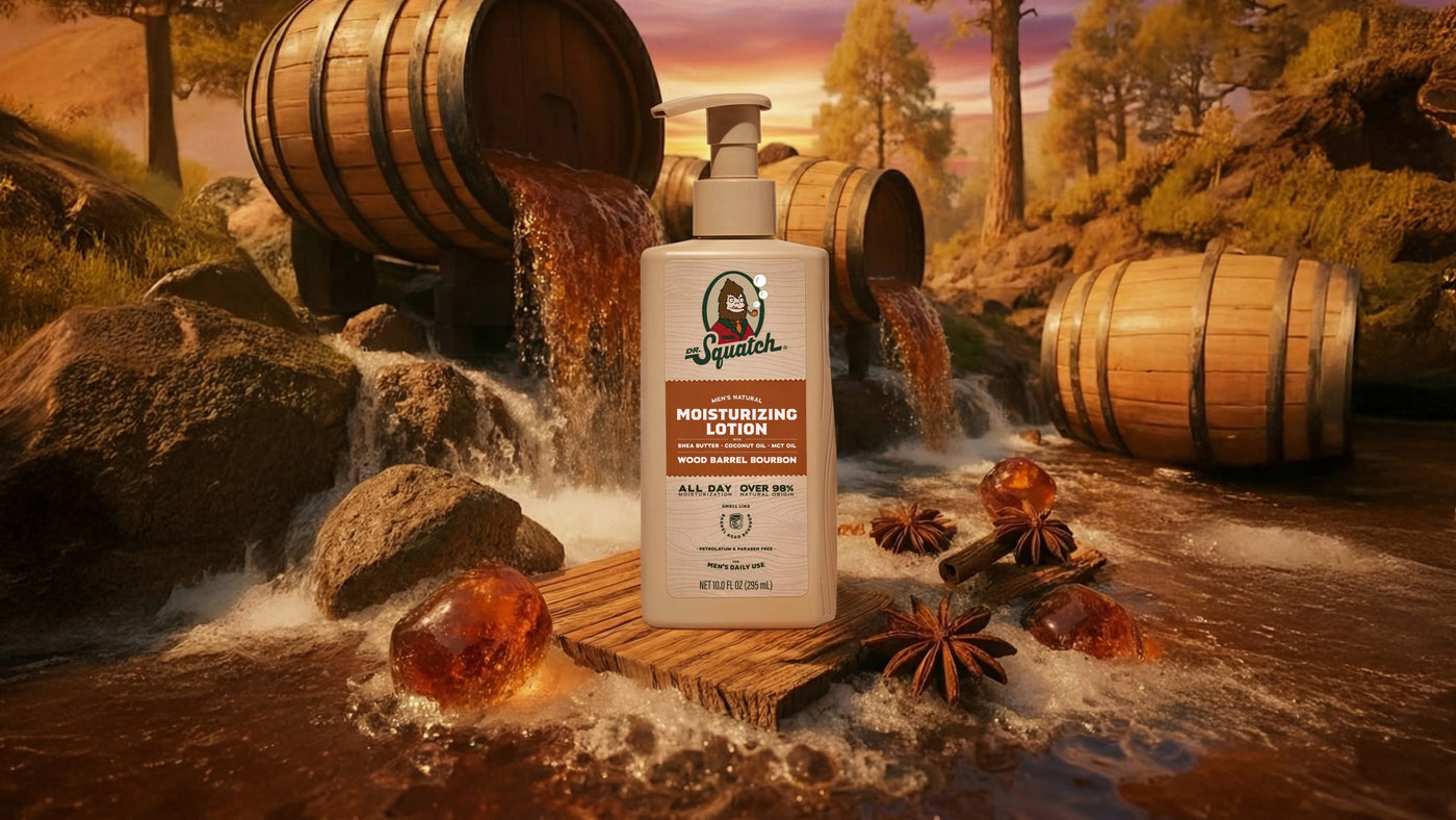 Wood Barrel Bourbon Lotion - Smooth Ready