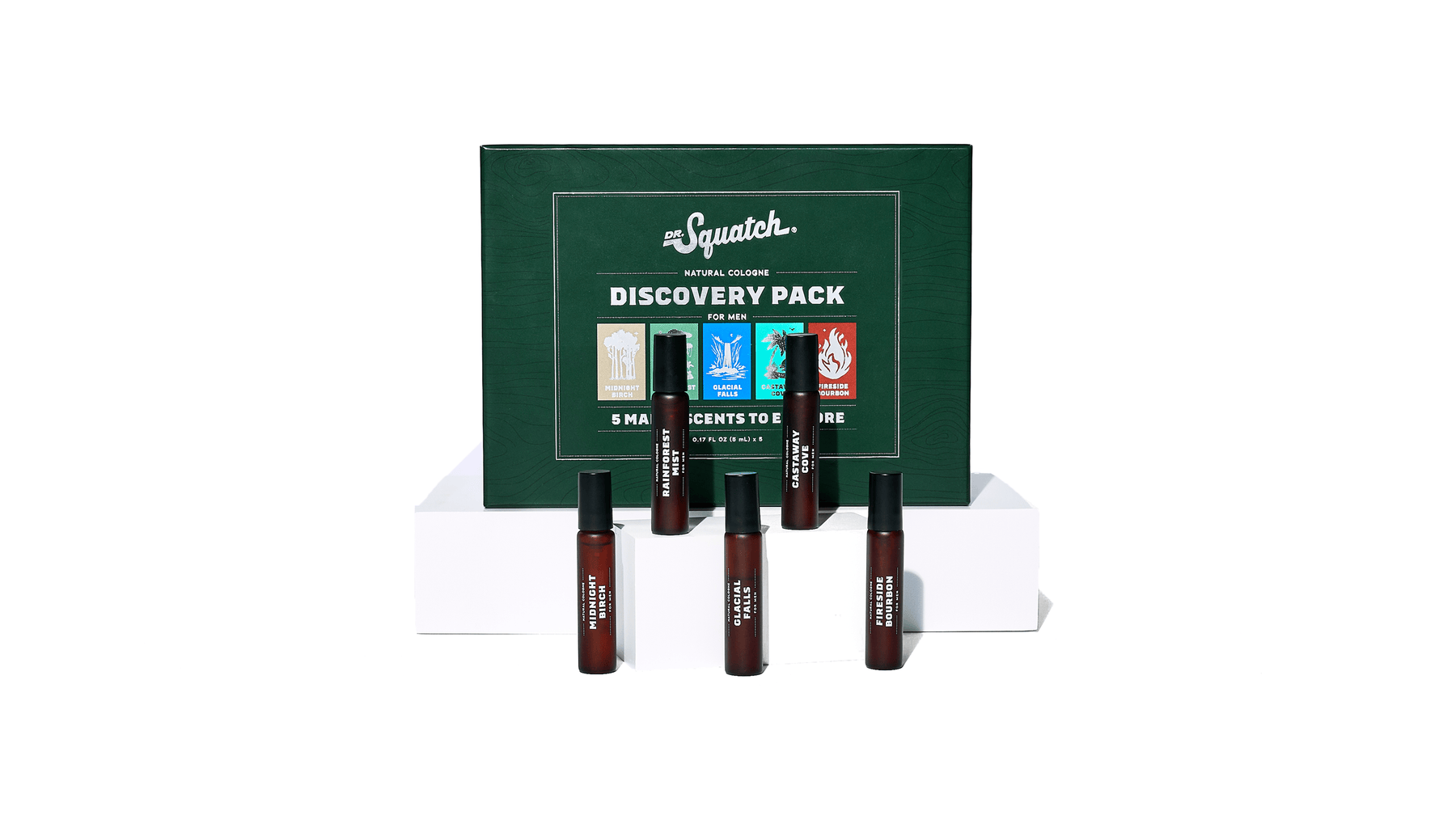 Mini Cologne Trial Set - Premium Hero Lineup