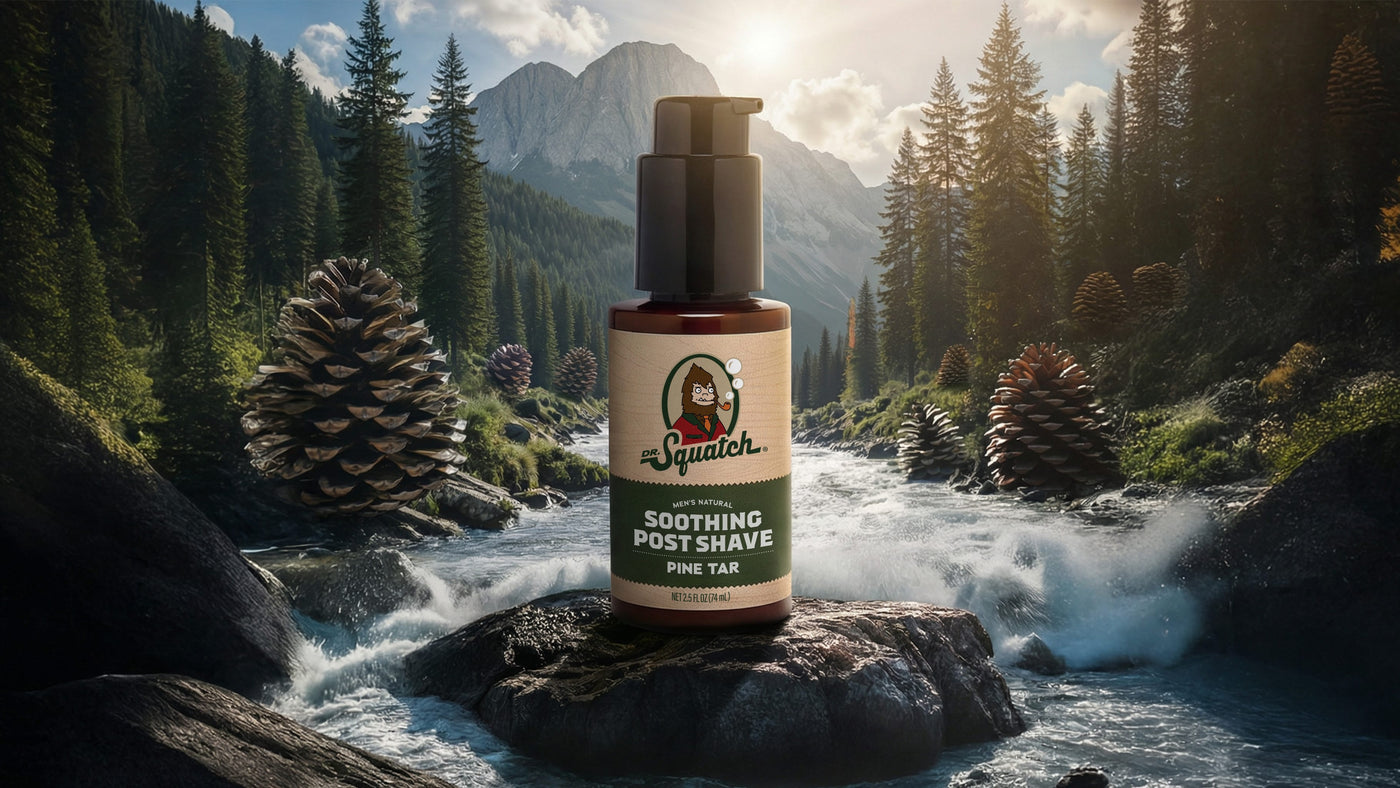 Soothing Post Shave Pine Tar - Outdoor Blend
