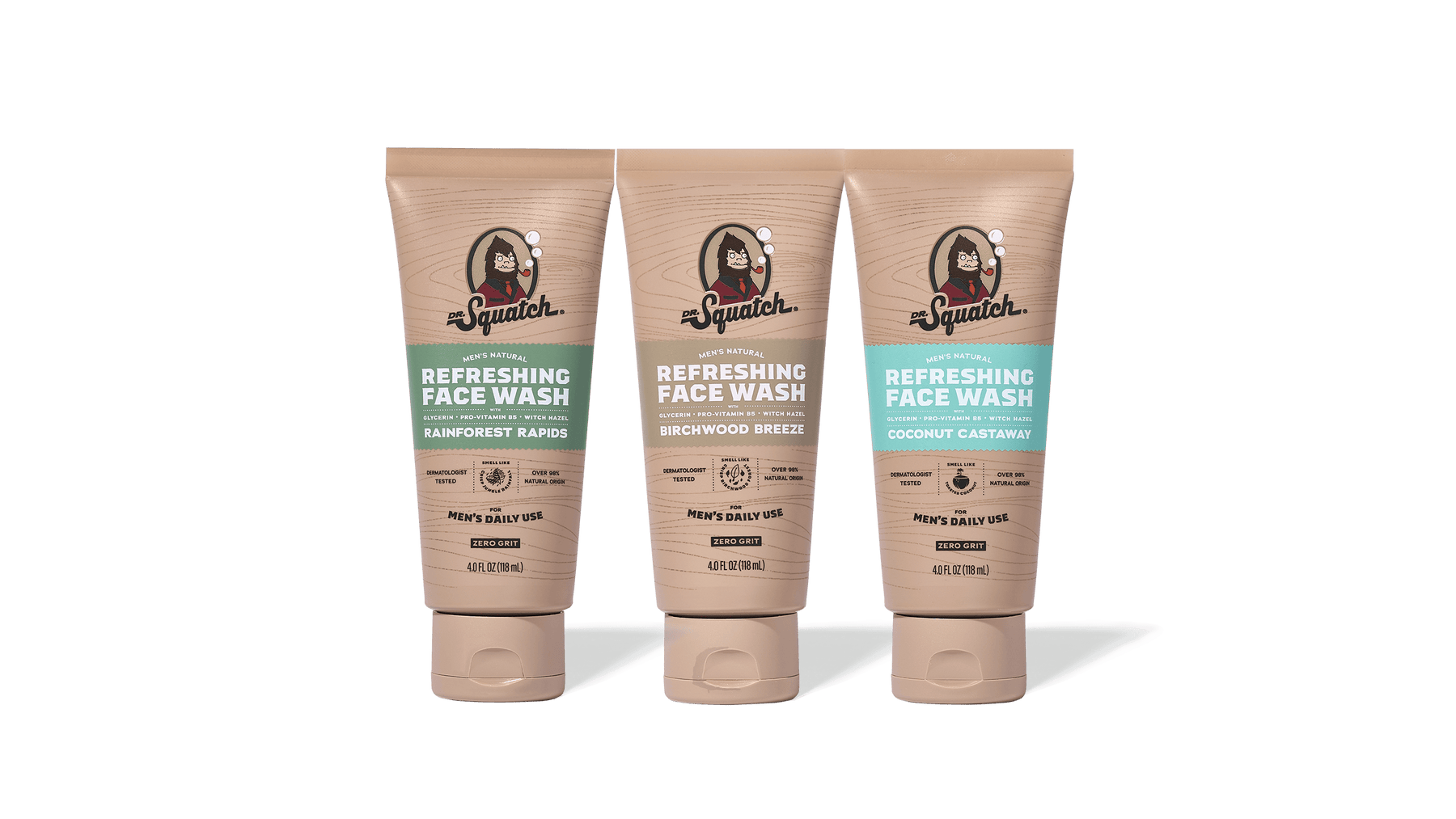 Face Wash 3-Pack - Gift Outdoor Set