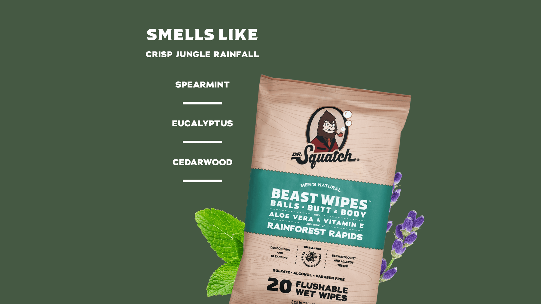 Rainforest Rapids Wipes - Pocket Clean