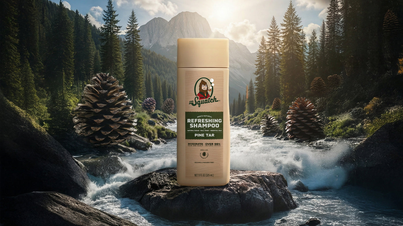 Pine Tar Shampoo - Thick Fresh Routine
