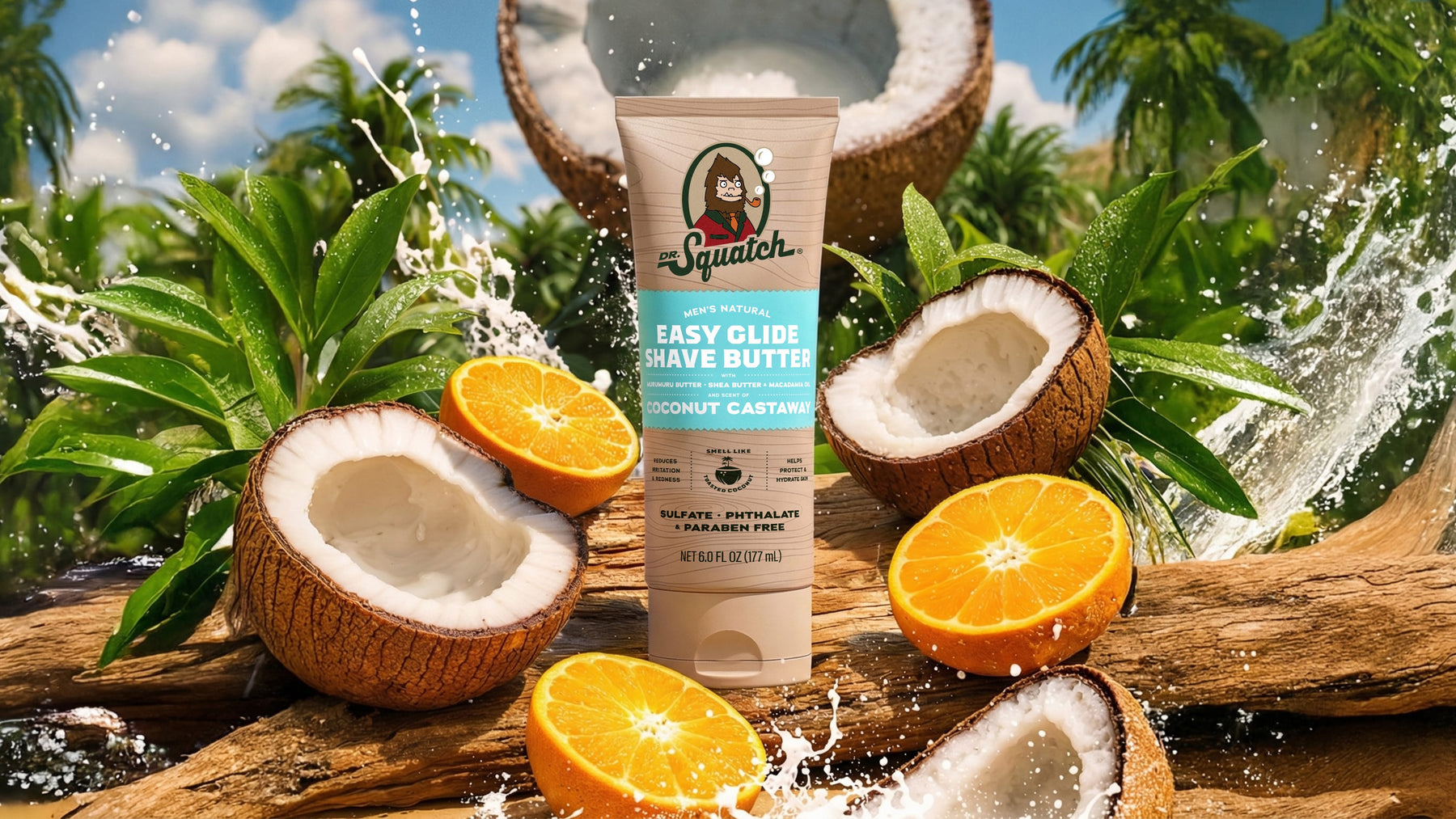 Easy Glide Shave Butter Coconut Castaway - Daily Active Shield