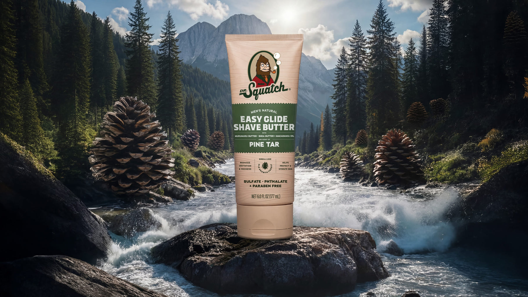 Easy Glide Shave Butter Pine Tar - Premium Fresh Shield