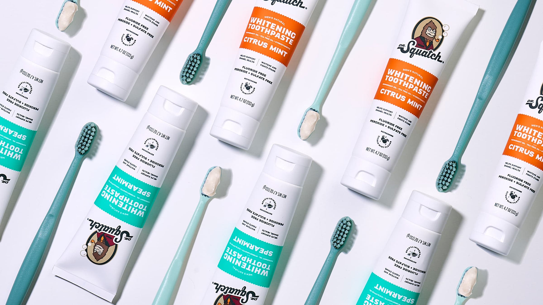 Spearmint Whitening Toothpaste - Mint Care