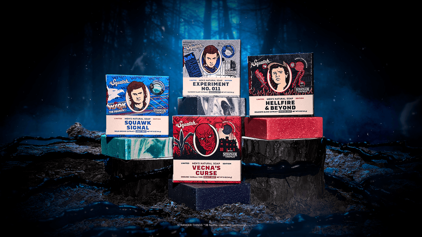 Stranger Things 4-Pack - Daily Clean