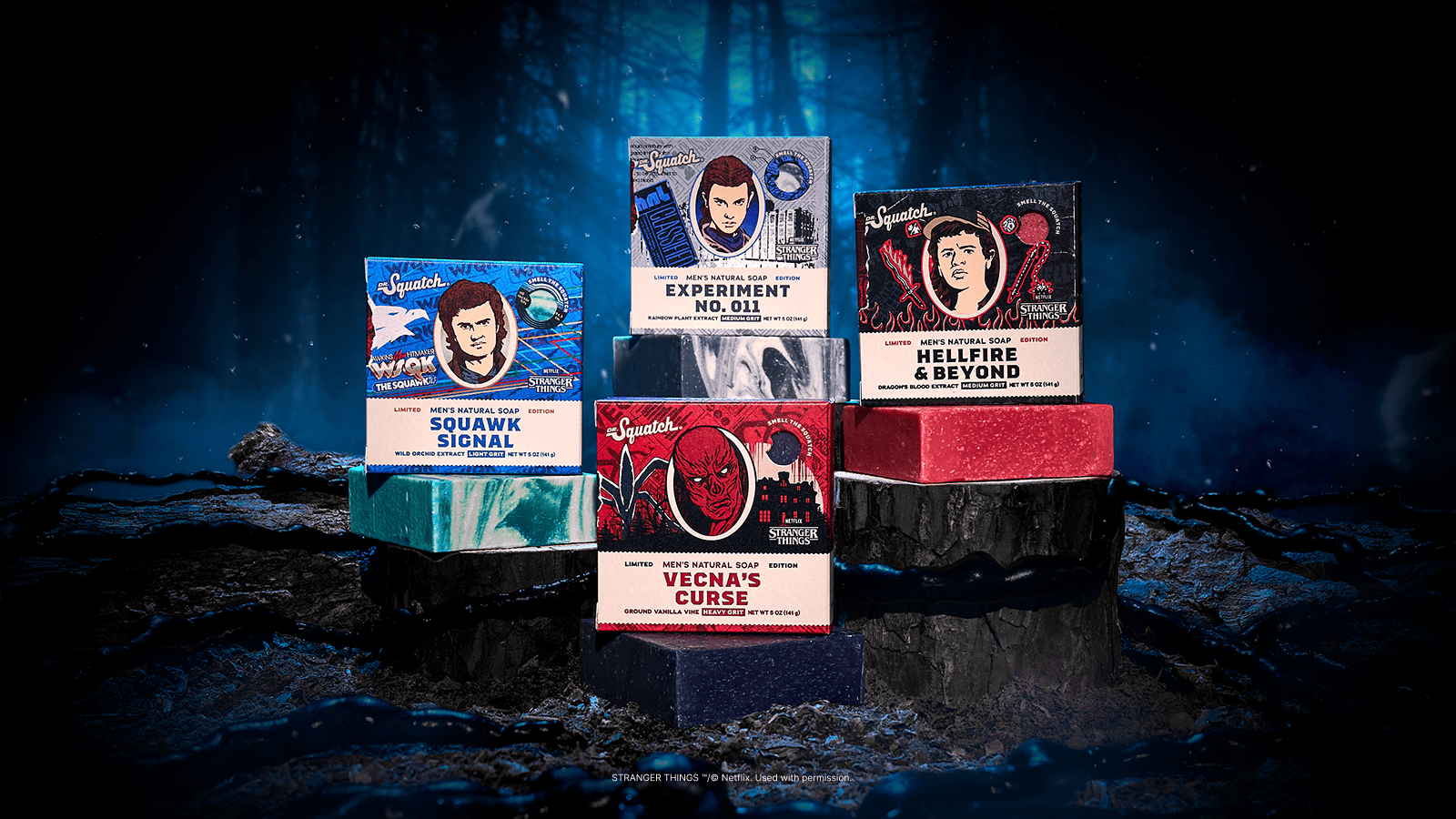 Stranger Things 4-Pack - Daily Clean